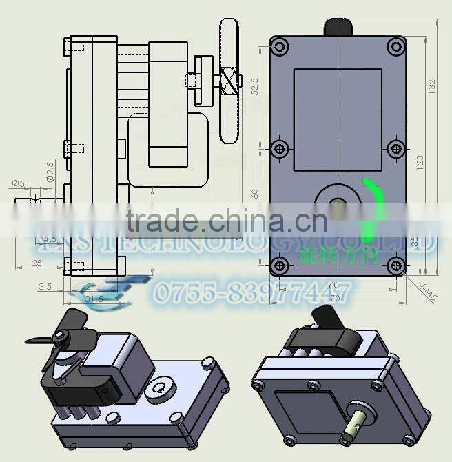 Kind shooting~ Fireplace Gear Motor 120FH-1.5 AC220V 1.5rpm/min Low Shaded Pole Motor In stock~