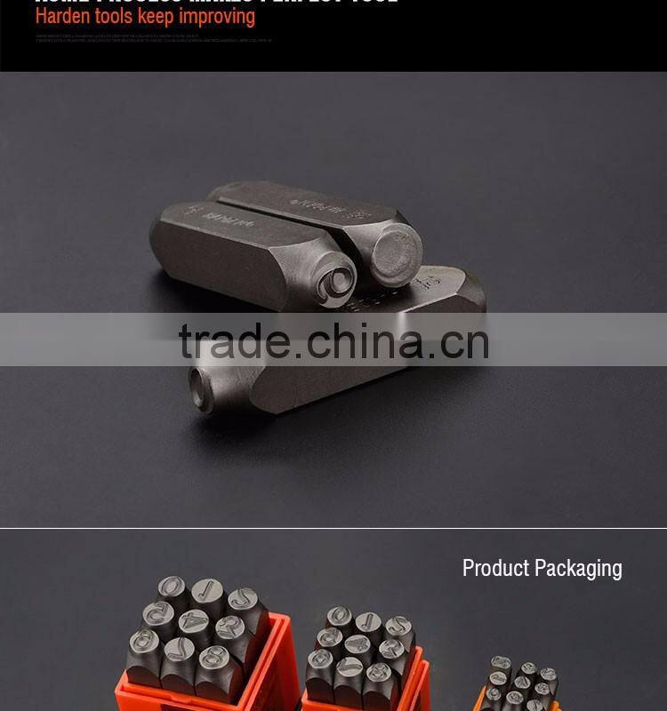 Professional 4mm 9PCS Steel Number