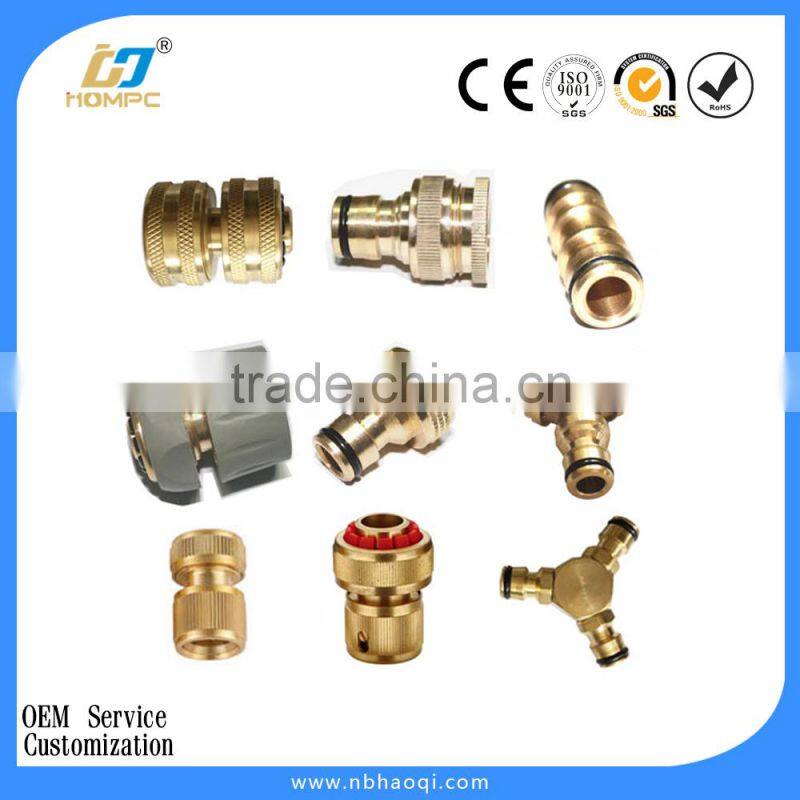Brass garden hose quick coupling tap connector