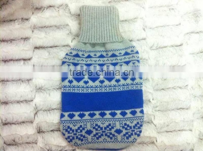 China good quality knitted hot water bag cover