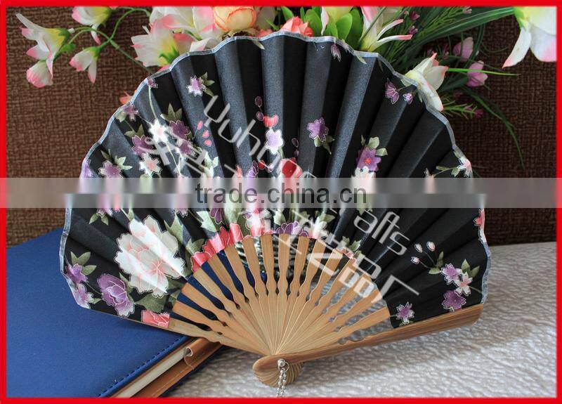 Beautiful bamboo ladies crafts fan