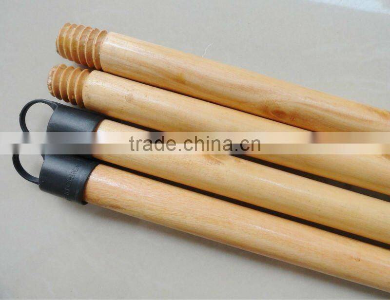 Natural wooden floor mop holder stick, OEM orders are welcome