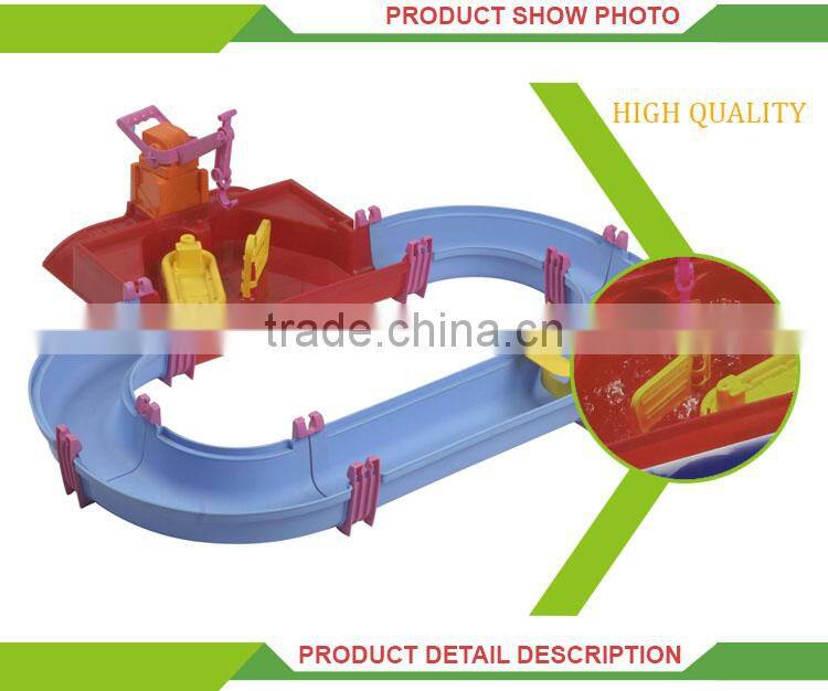 New plastic water track toy kids play water games equipment