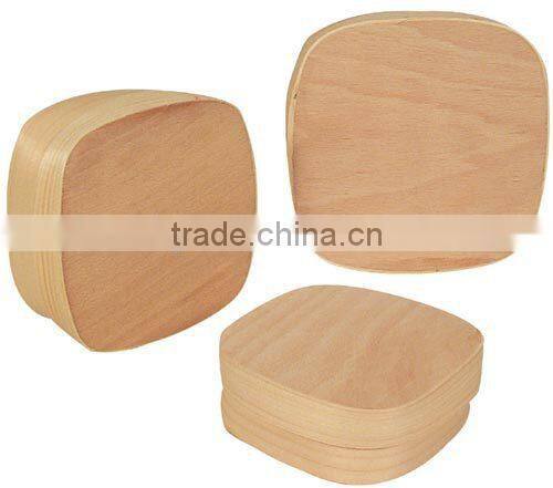 round wood chees box poplar wood veneer boxes