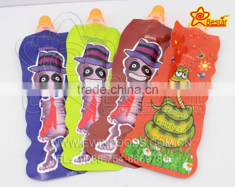 Skull Cartoon Fruit Jam Candy/Jelly juice drinking