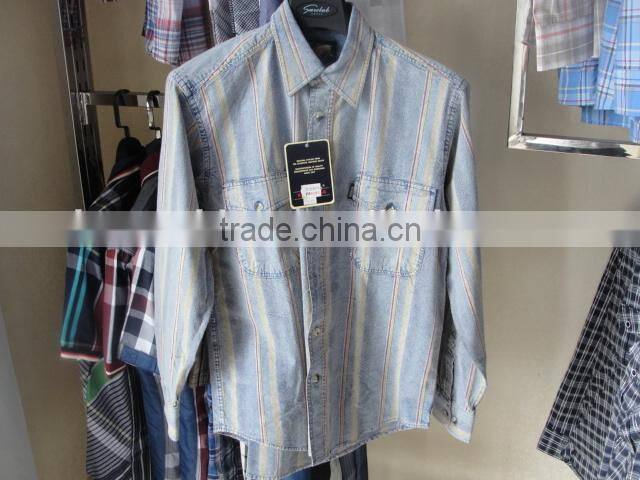 Men's Jeans Shirt Denim Shirt Men