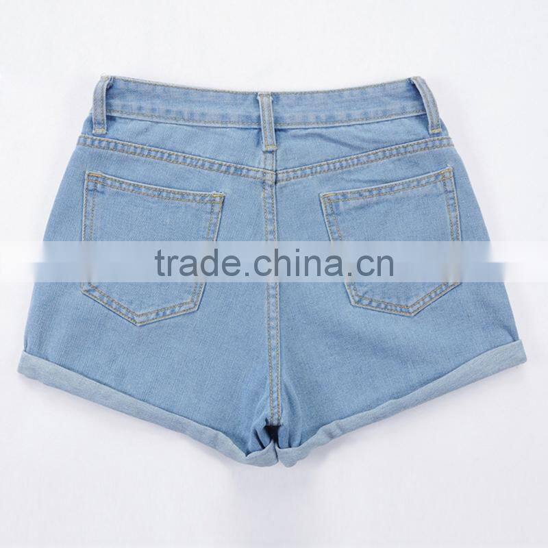 Classic blue Short sexy Shorts Pants Summer New Fashion Slim Casual More Size Women Jeans