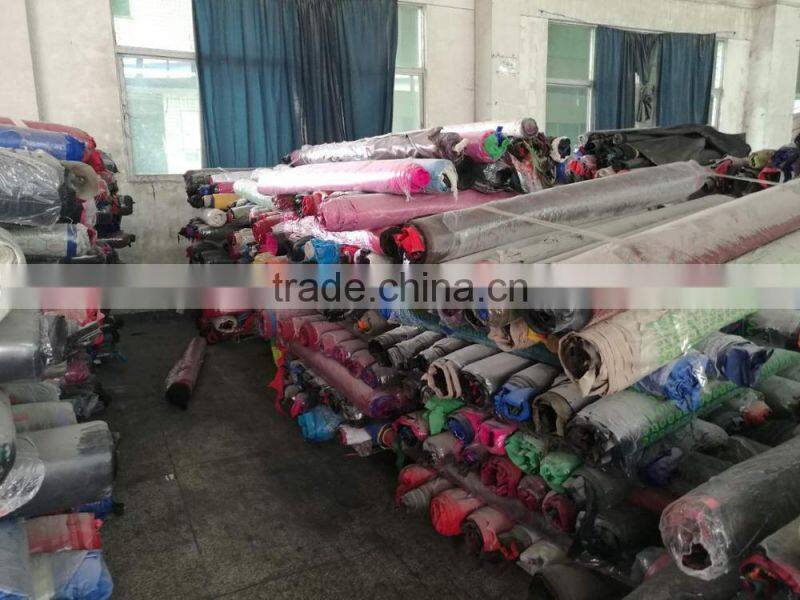 PVC Coated Polyester Stock lot Oxford Fabric Stock For School bags