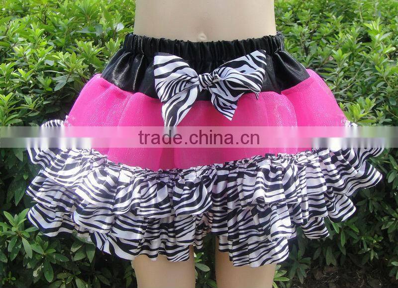 HOTEST BABY PETISKIRTS TUTU PETTISKIRTS BABY ZABRA PETTICOAT DRESS SOLID COLOR PETTISKIRT