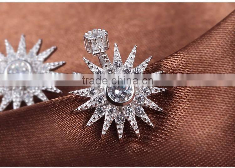 Minimalist Jewelry, Silver Sunshine Stud Earrings, 925 Sterling Silver Sun Earrings