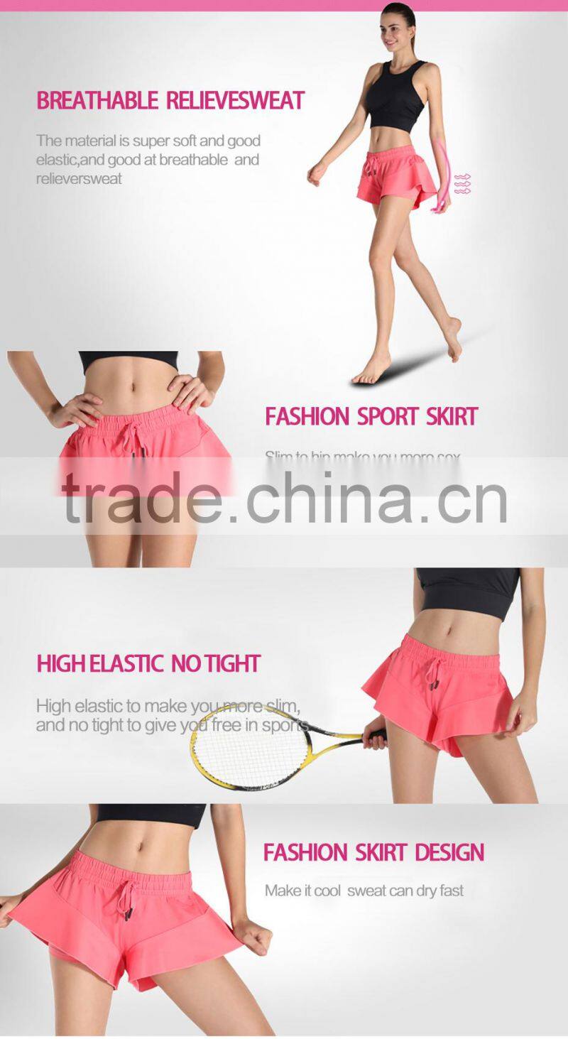 Sexy Women Fitness Short Wear Breathable Summer Sports Pants For Yoga