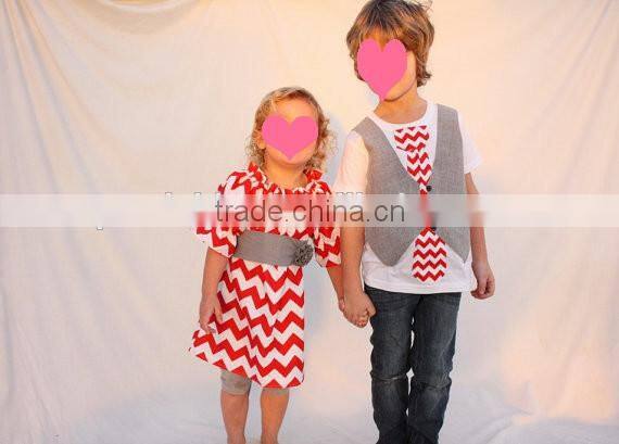 Kids clothes wholesale polka dot outfit for baby winter wear children christmas gifts
