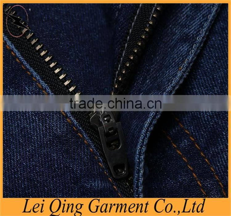 Ladies cotton denim pencil pants, small-leg-opening jeans