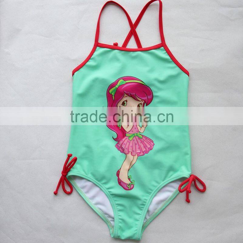 senior cartoon girl swimwear