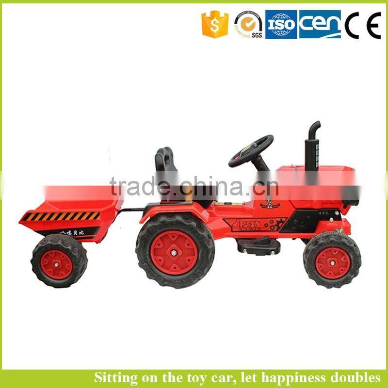 2017 New Kids Gift Electric Power Car Toy Children Riding Tractor