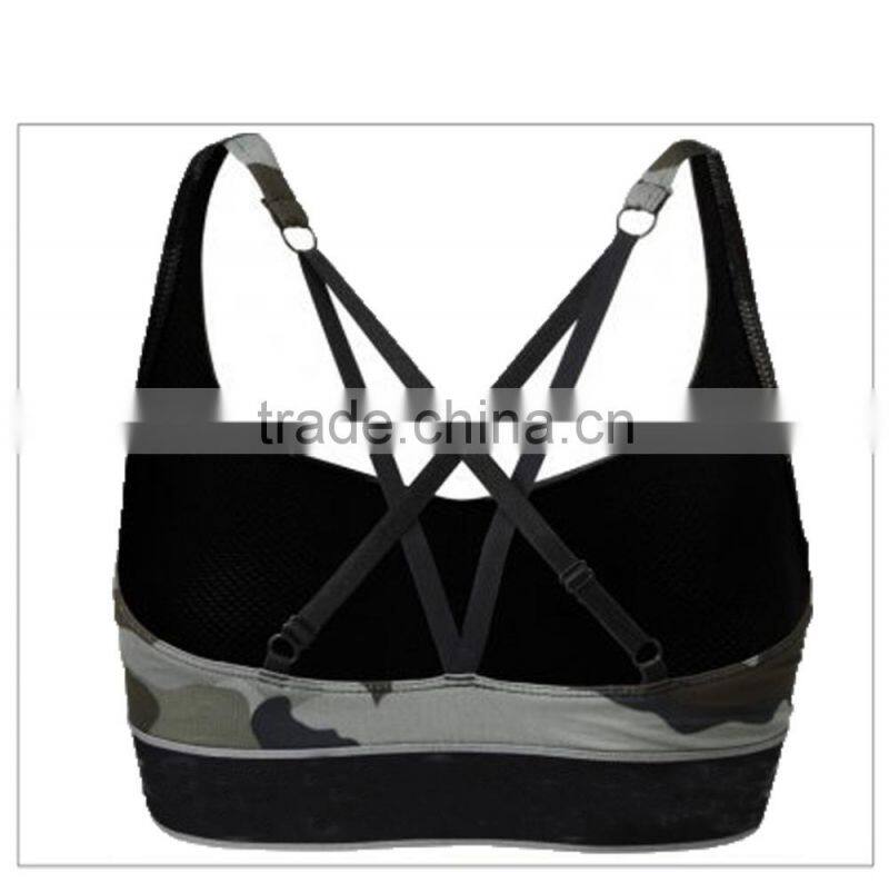 Custom Sublimation Sports Bra Girls Underwear Bra New Design OEM Bra