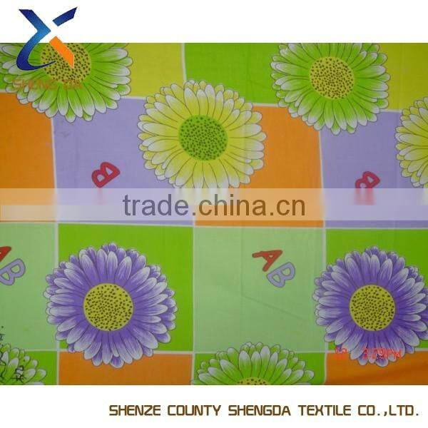 fabric 50% cotton 50% polyester print fabric