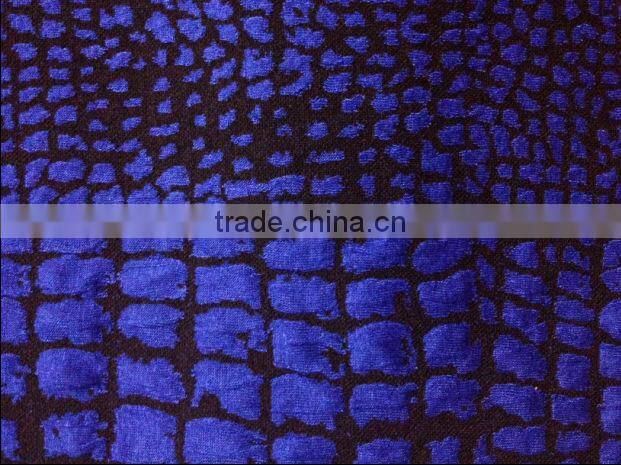 wholesale polyester cotton jacquard fabric knitted for clothing