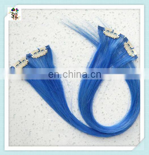 Cheap Colors Long Straight Synthetic Clip in Hair Extensions HPC-0100