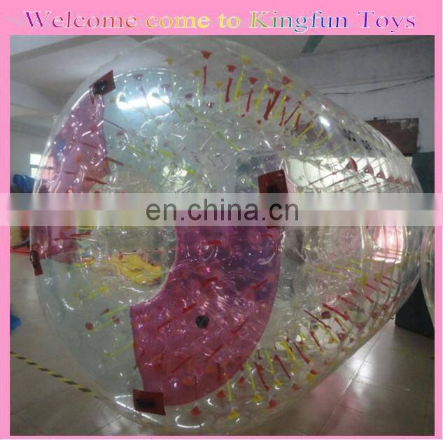 Hot sale inflatable bubble water roller