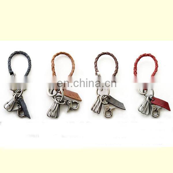 HOT SALE KEYRING FACTORY LEATHER KEYCHAIN WHOLESALE