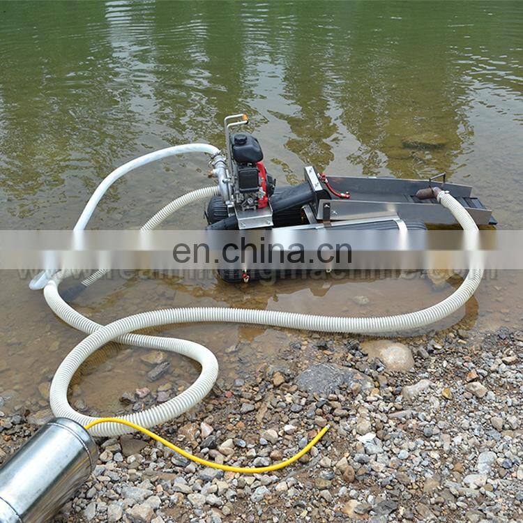 Chinese Cheap Price Gasoline Driven 4 Inch Jet Suction Mini Gold Dredge for Sale