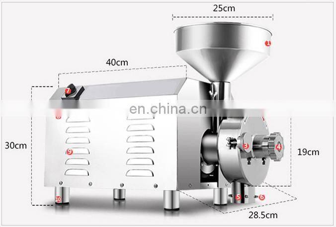 commercial yam flour milling powder grinding machine