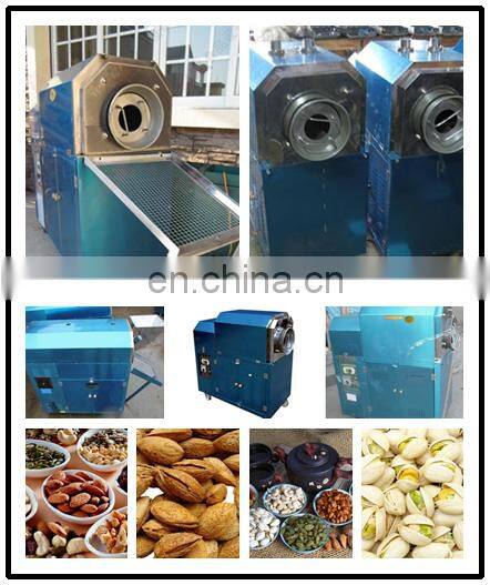 Stainless steel low broken rate peanut roaster machine peanut groundnut roaster machinery