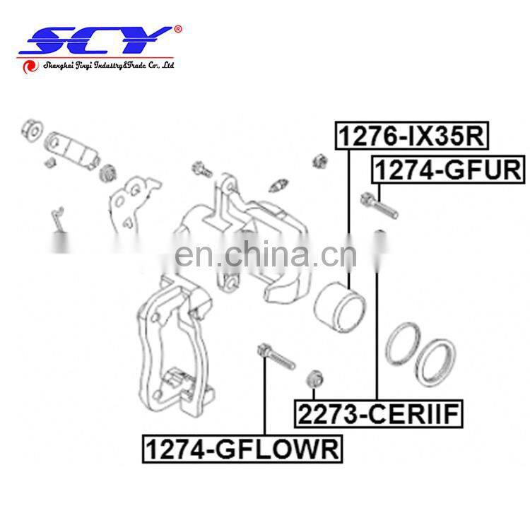 Brake Caliper Guide Bolt Suitable for HYUNDAI 1274GFLOWR 582221H000 1274-GFLOWR 58222-1H000