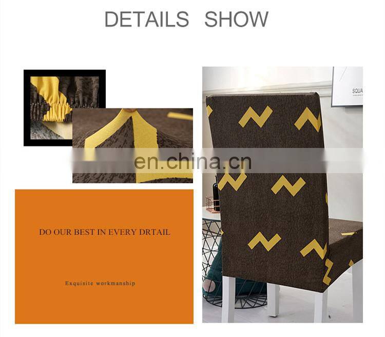 2019 Banquet Hotel wedding chair cover universal spandex chair cover popular Hotel Party Banquet Chair Cover