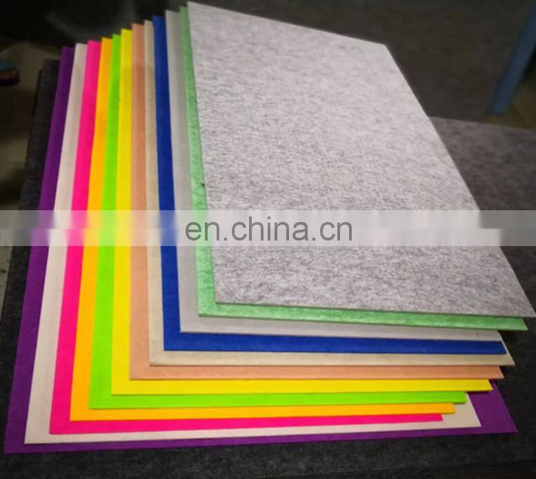 wholesale needle punched nonwoven fabric colorful 100% polyester felt roll