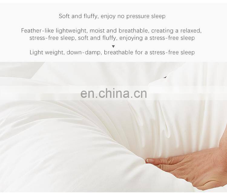 RAWHOUSE beige color cotton duvet Inner feather fabric quilt duvet insert