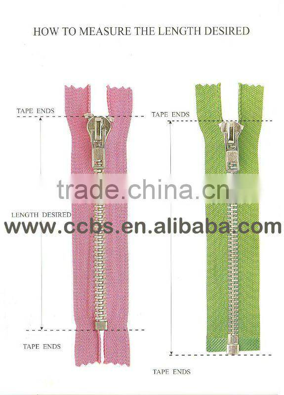High Quality No.5 O/E 2 way nylon Zipper
