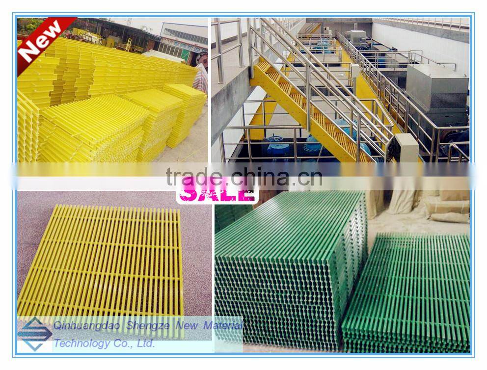 FRP grating/ pultruded grating/ fiberglass I beam conection grille