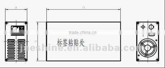 12V10A safty lead acid battery charger 240W