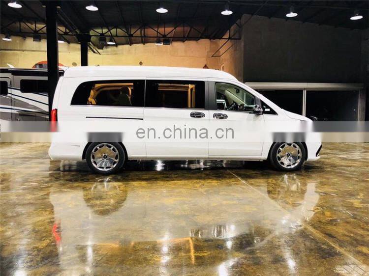 V class w447 body kit fit for V250 V260L to EUROCAR style with front bumper grille rear bumper 2016 2017 2018 year