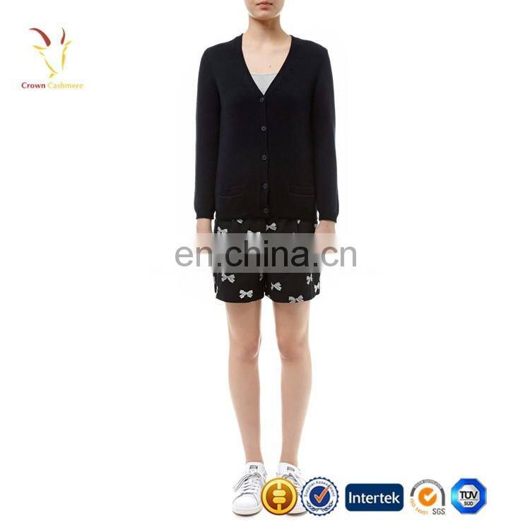 100% Cashmere Hunter Cardigan Women