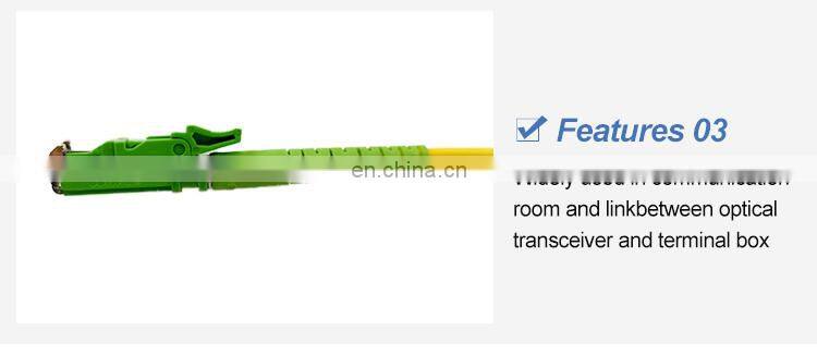 High quality outdoor fiber patch cord drop cable om1 om2 om3 om4 jupmer wire fiber optic patchcord for ftth fiber optic