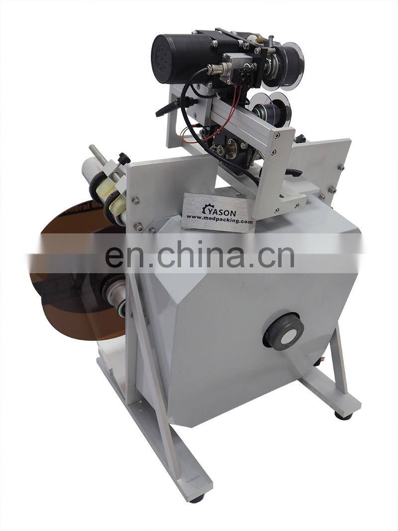 Semi-Automatic Labelling Machine Double Labeller for 2 labels with Printer