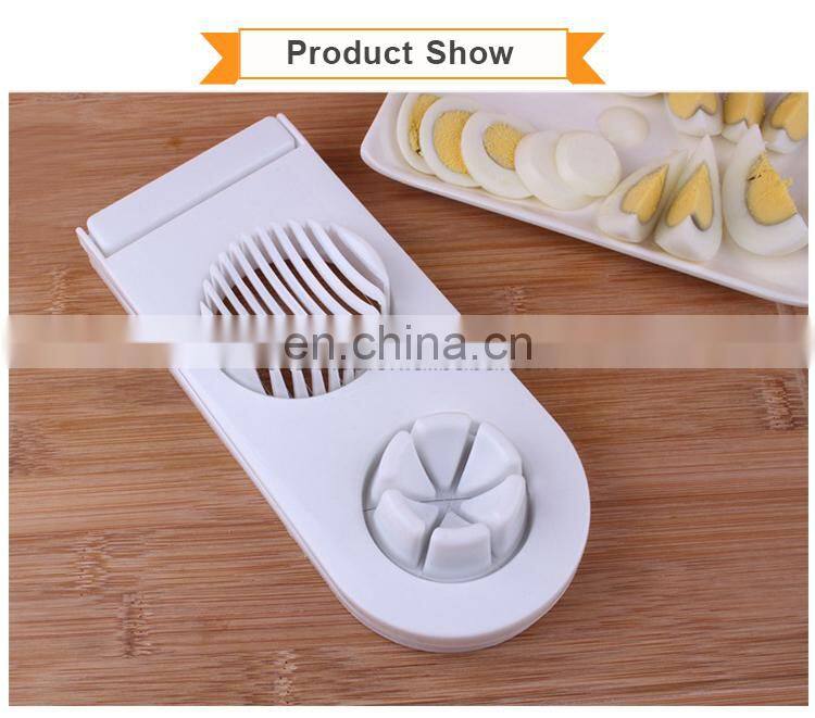 High Quality Multi-Purpose Stainless Steel Blades Plastic Egg Slicer And Cutter
