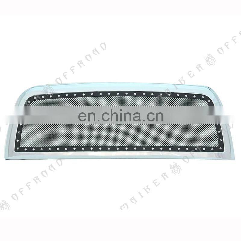 Chrome Stainless Steel Wire Mesh Packaged Grills For Dodge Ram 2500 3500 spare parts 2010 - 2012