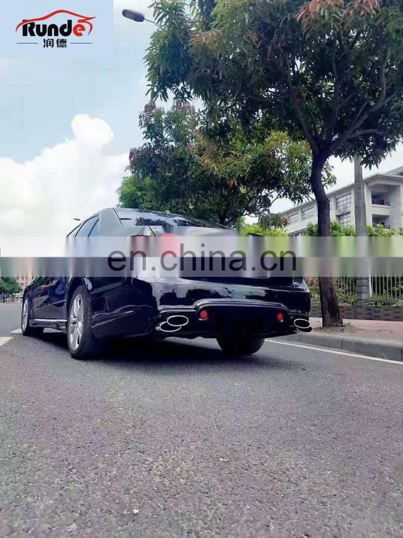 RUNDE W212 Good Quality FRP material WD Style Auto Car Full Body Kits For mercedes benz w212