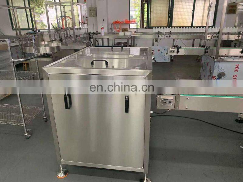 High quality small scale 3-in-1 oil eye drop e-liquid bottle eye vial water filling capping machine