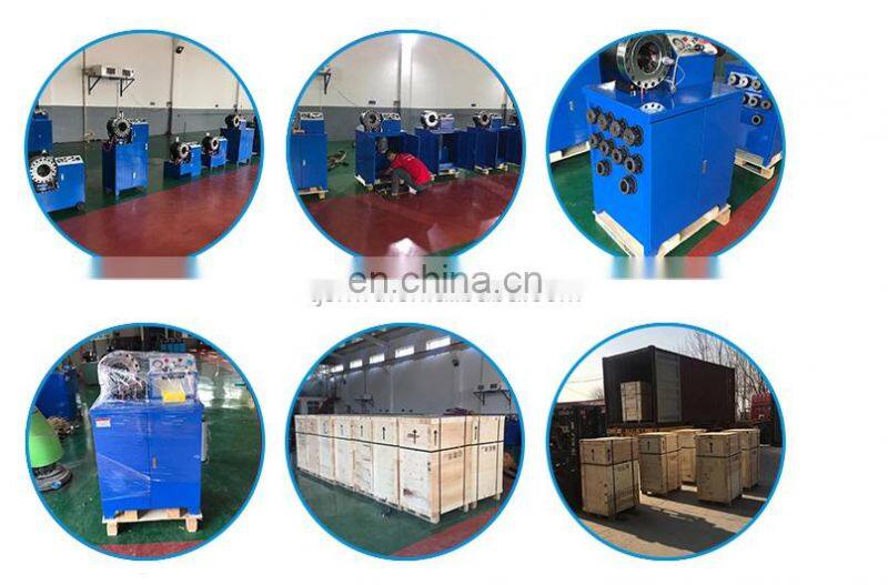 factory 51 light weight easy operation auto press portable hydraulic hose crimping machine
