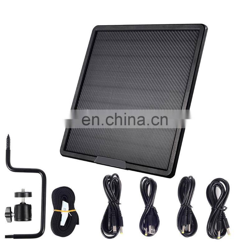 6V 9V 12V 25000mAH Waterproof Trail hunting Camera solar panel charger for outdoor cctv camera