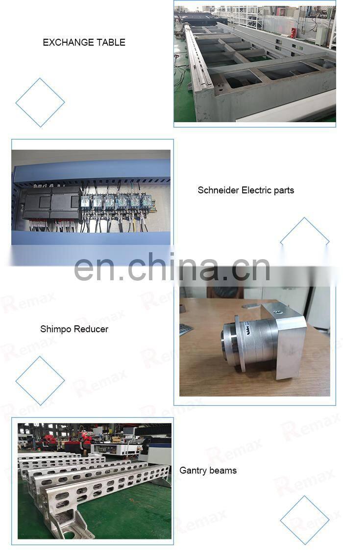 fiber laser metal cutting machine 1530 fiber laser tube cutting machine 500W 1KW 2KW with rotary axis