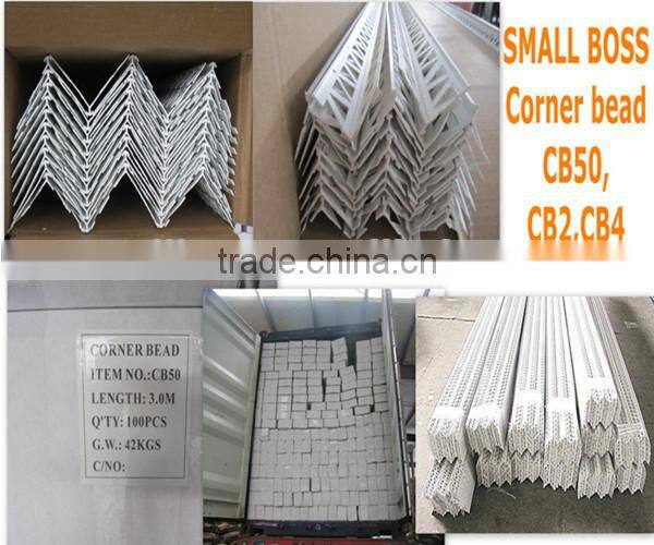 PVC plastic angle/corner bead made in China