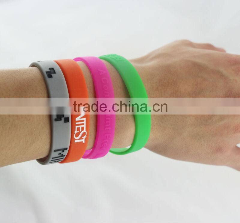 Top Quality With Different Types Silicone Wristbands For Nike