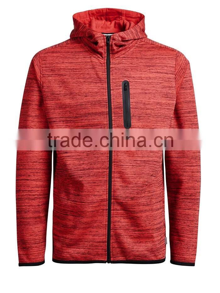 OEM man gym hoodies zip up lightweight cotton sport hoodies