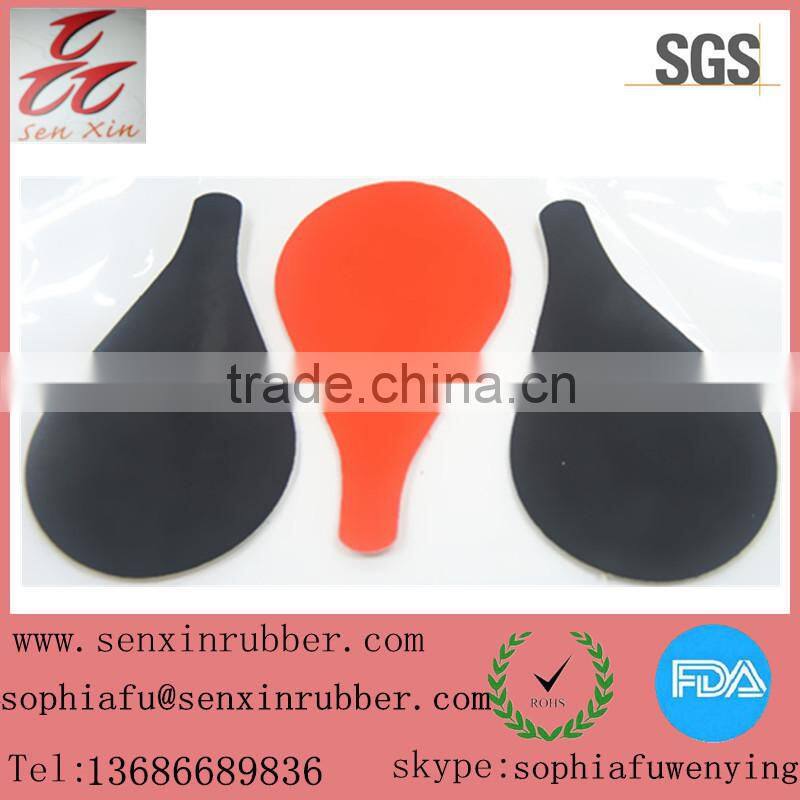 3M Red/Black Adhesive Silicone Rubber Feet Silicone Pads